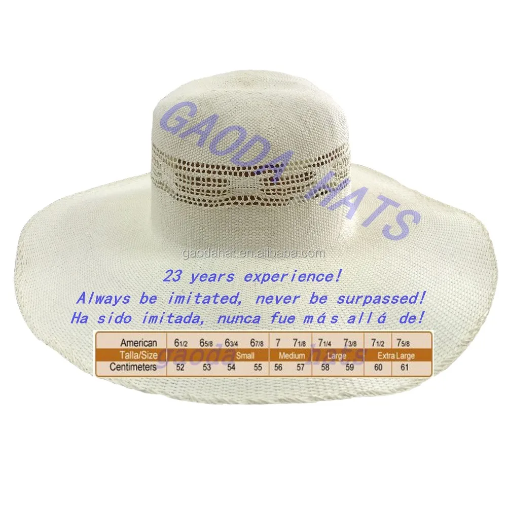 SHW218 Bangora Exported To Mexico From Gaoda Hats Factory