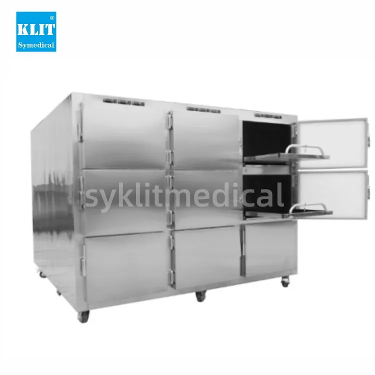 Syklitmedical 304 Stainless Steel 9 Floors Mortuary Refrigerator Morgue freezer