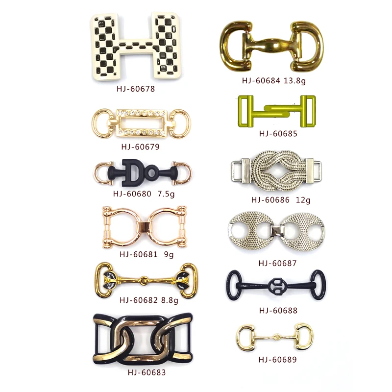 BX Wholesale Shoes Accessories Material Decoration Shoe Decorations Rhinestones And Chains Shoe Decoration For Croc Pins