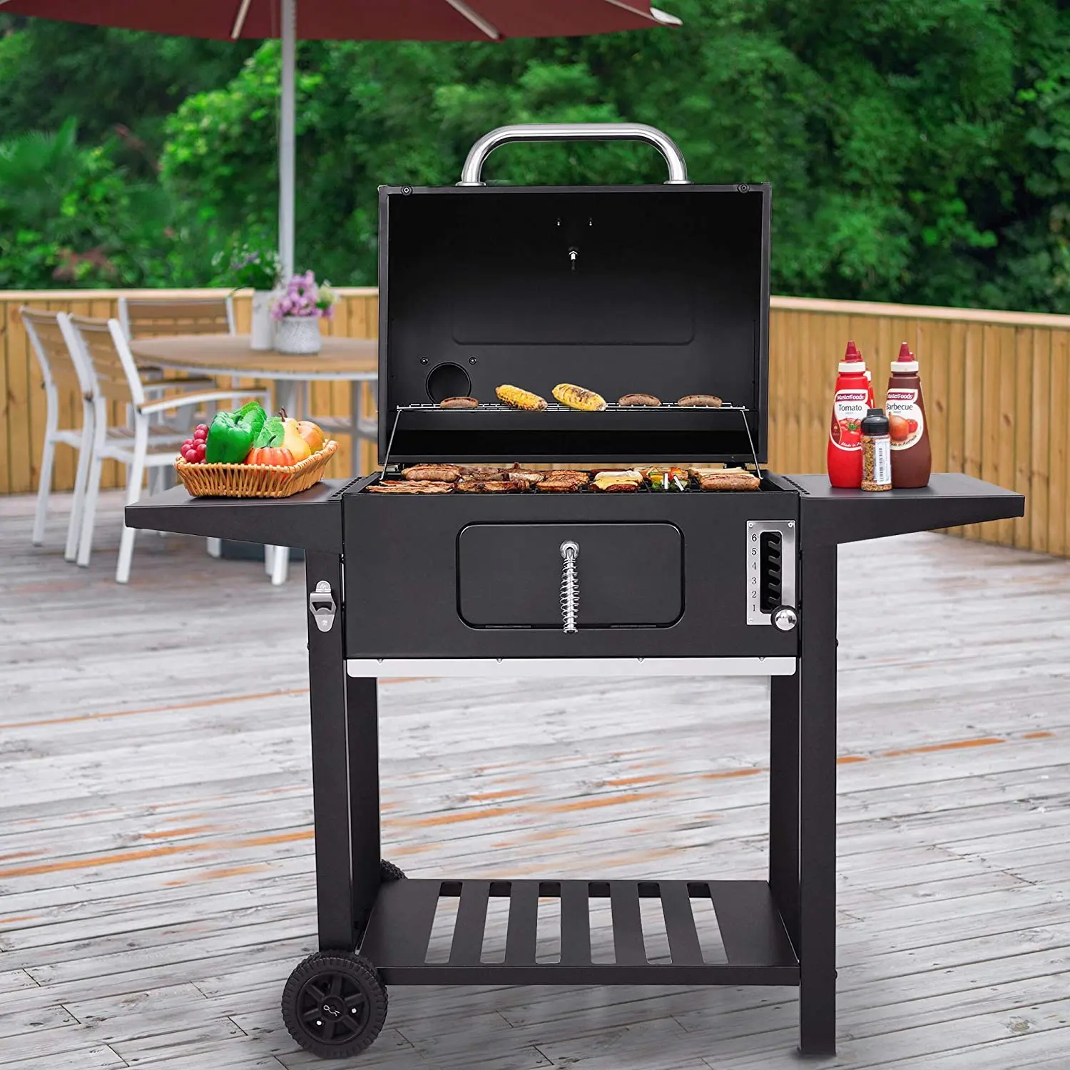 Charcoal Barbecue Outdoor BBQ Gas Grill As Seen on TV Churrasqueira Hot Sale Product Smoker Barbeque Grills