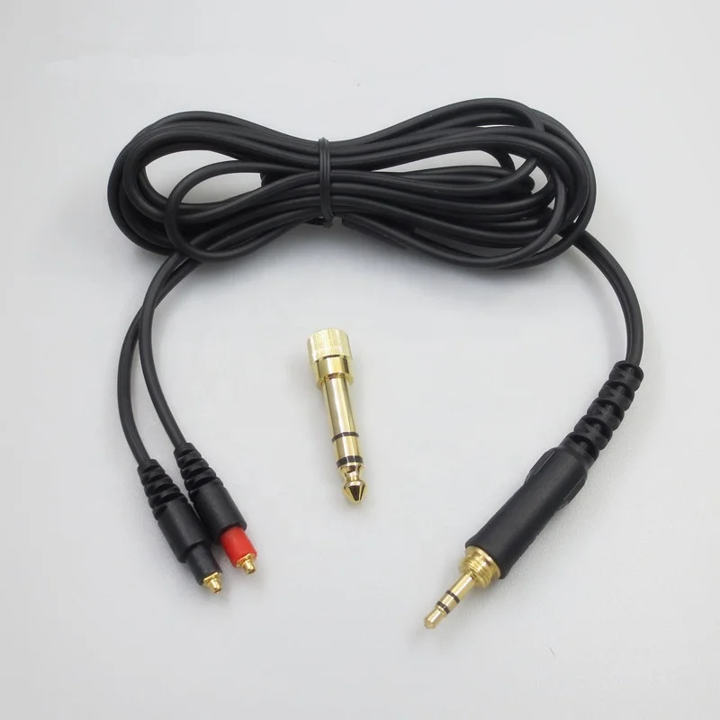 2 м сменный обновленный кабель для Shure SRH1440 SRH1540 SRH1840 3,5 мм для аудиокабеля MMCX