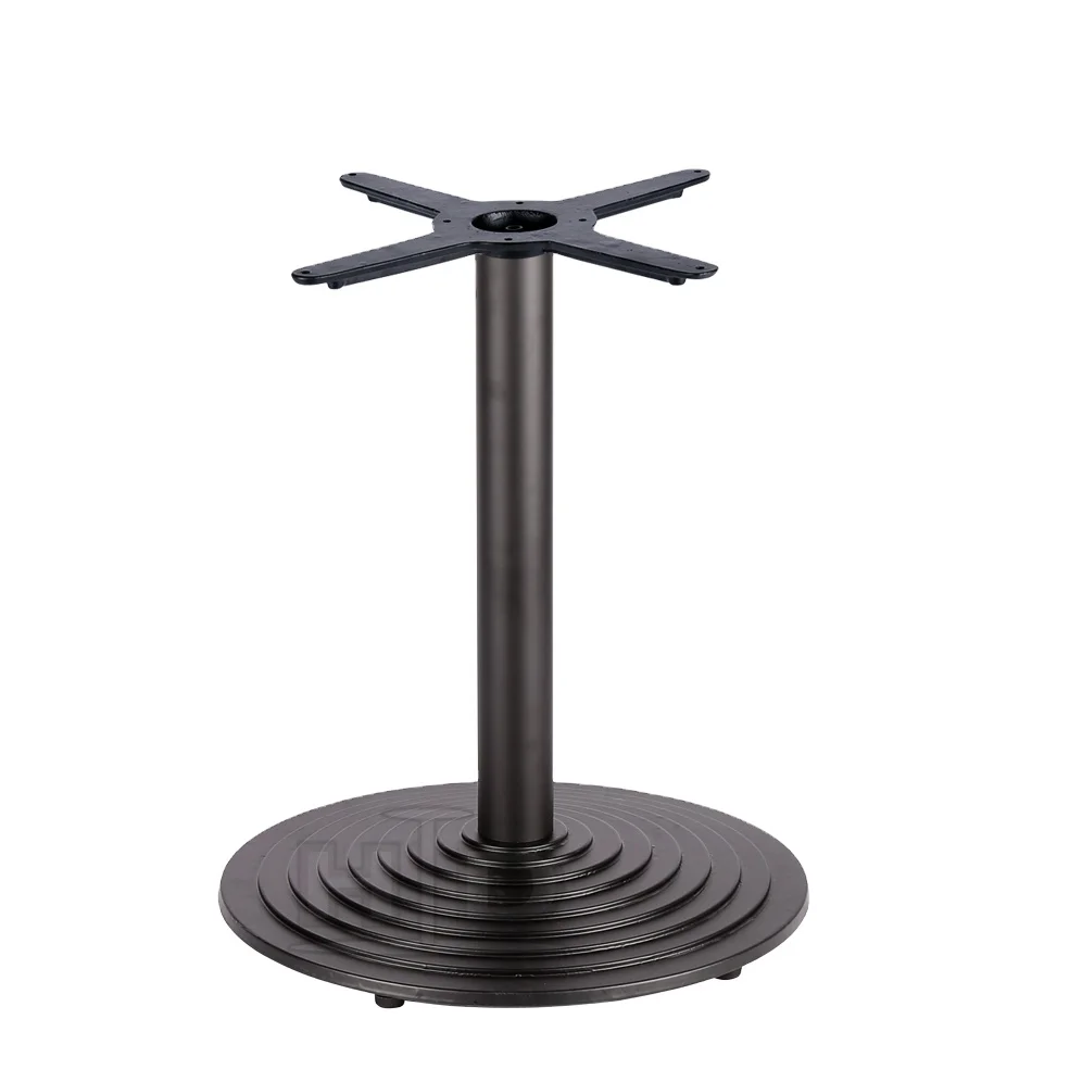 Hot sales 2022 high  quality Restaurant Furniture Supplies Cast Iron Table Legs Round Leg Table Dining Table Bases