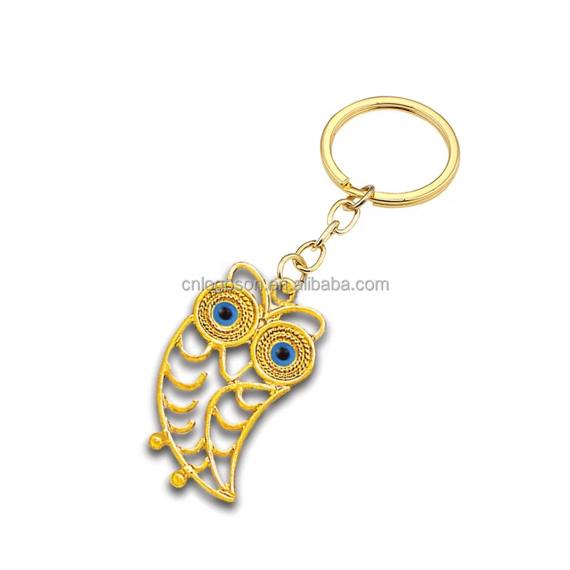 Good Luck Turkish Evil Eye Keyring Amulet Bag Charms Pendant Custom Evil Eye Keychain Gift