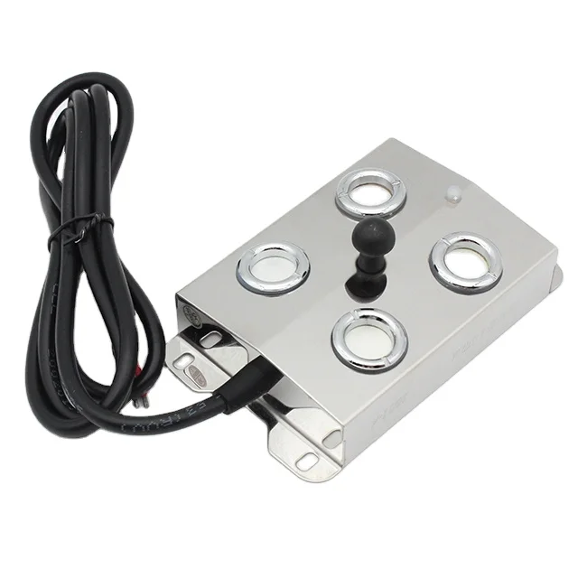 RIMEI Ultrasonic Fogger 4 Head Mist Maker Electric Stainless Steel Mini Fogging Machine Spares Ultrasonic Humidifier DC 48V 48