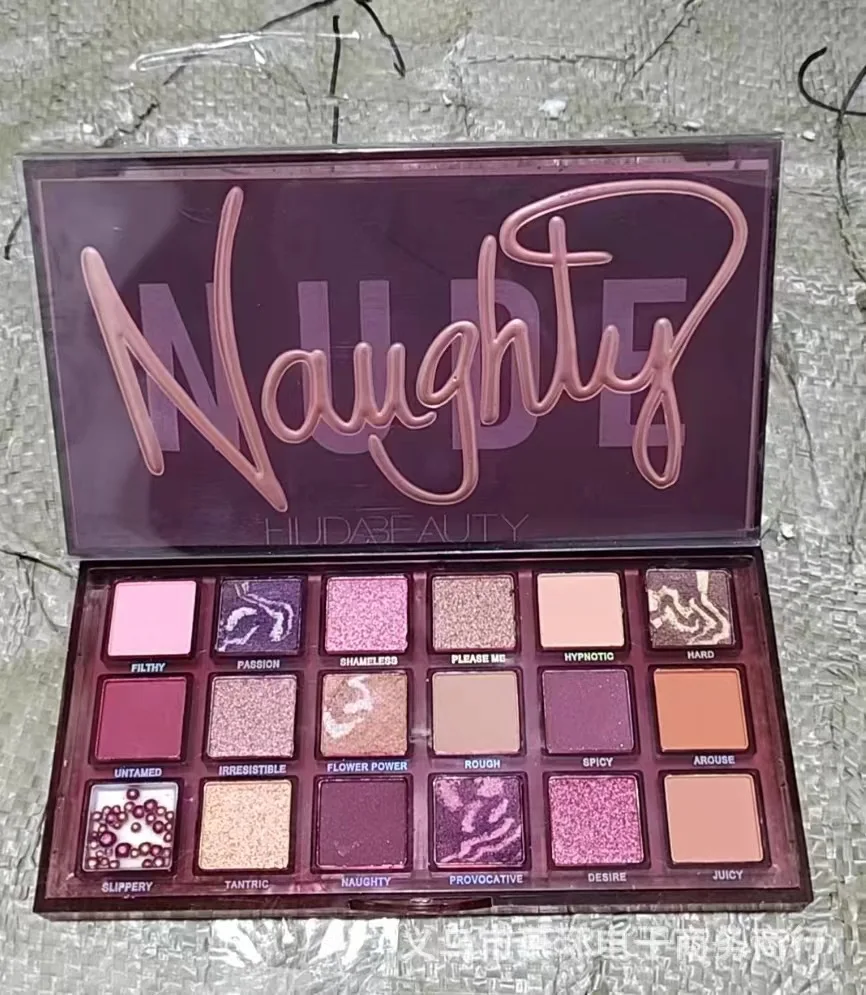 New High Beauty Earth Color Eye Shadow Plate Rose 18 Color Eye Shadow Matte Shimmer Eye Shadow Plate