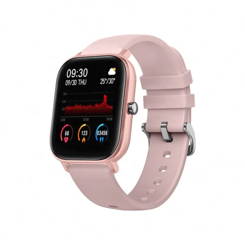 2020 New Hd Display 2.5d Glassfull Touch Smartwatch P8 Smart Watch Bracelet With Heart Rate Monitor Ip67 Waterproof Smart Watch