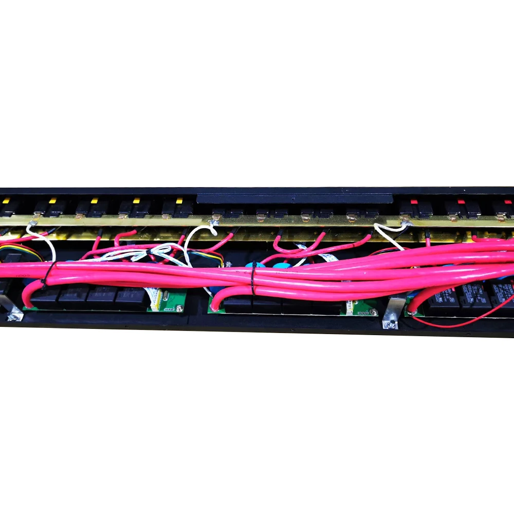 24 способа IEC C13 C19 80A 100A 125A сверхмощный 90KW Smart PDU для