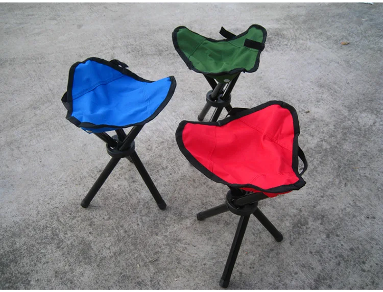 Outdoor Tripod Stool / Camping Folding Stool / Portable Folding Tripod Chair for Outdoor Camping Hiking Fishing Picnic BBQ