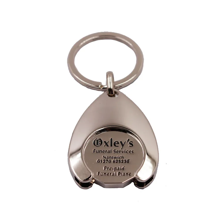 Wholesale High Quality Customized 3D Metal Enamel Key chain Fashion Hard Metal Horseshoe Coin Key chain