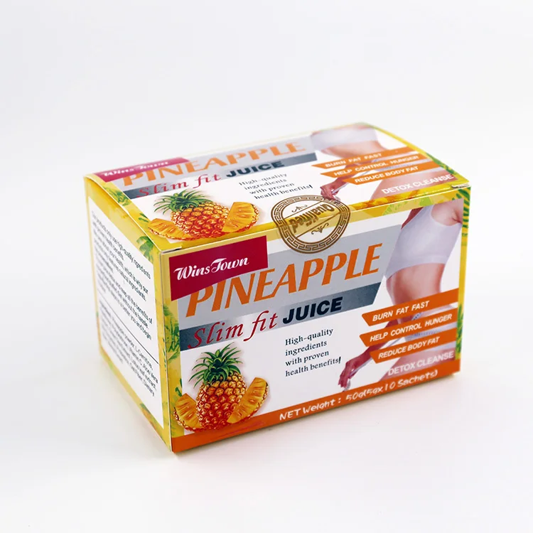 Weight Loss Control Drink Slimming Instant Fit Fruit Juice Powder Fat Blaster Flat Belly
