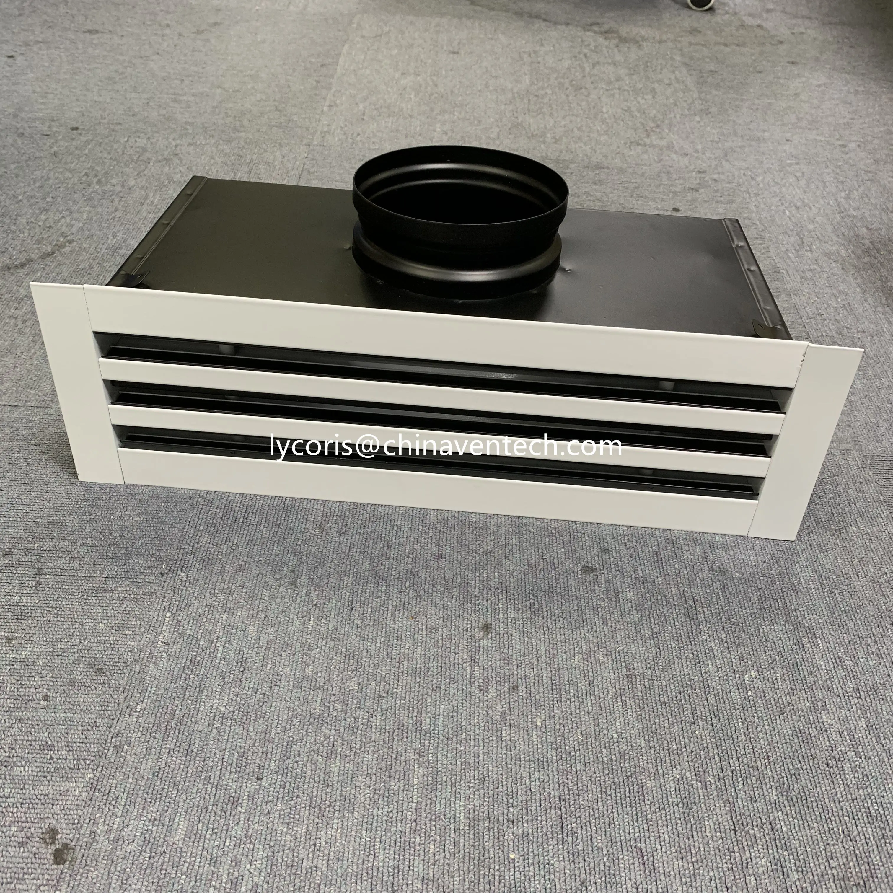 high quality ceiling diffuser aluminum slot grille linear bar diffuser plenum box hvac supply air grille for air conditioning