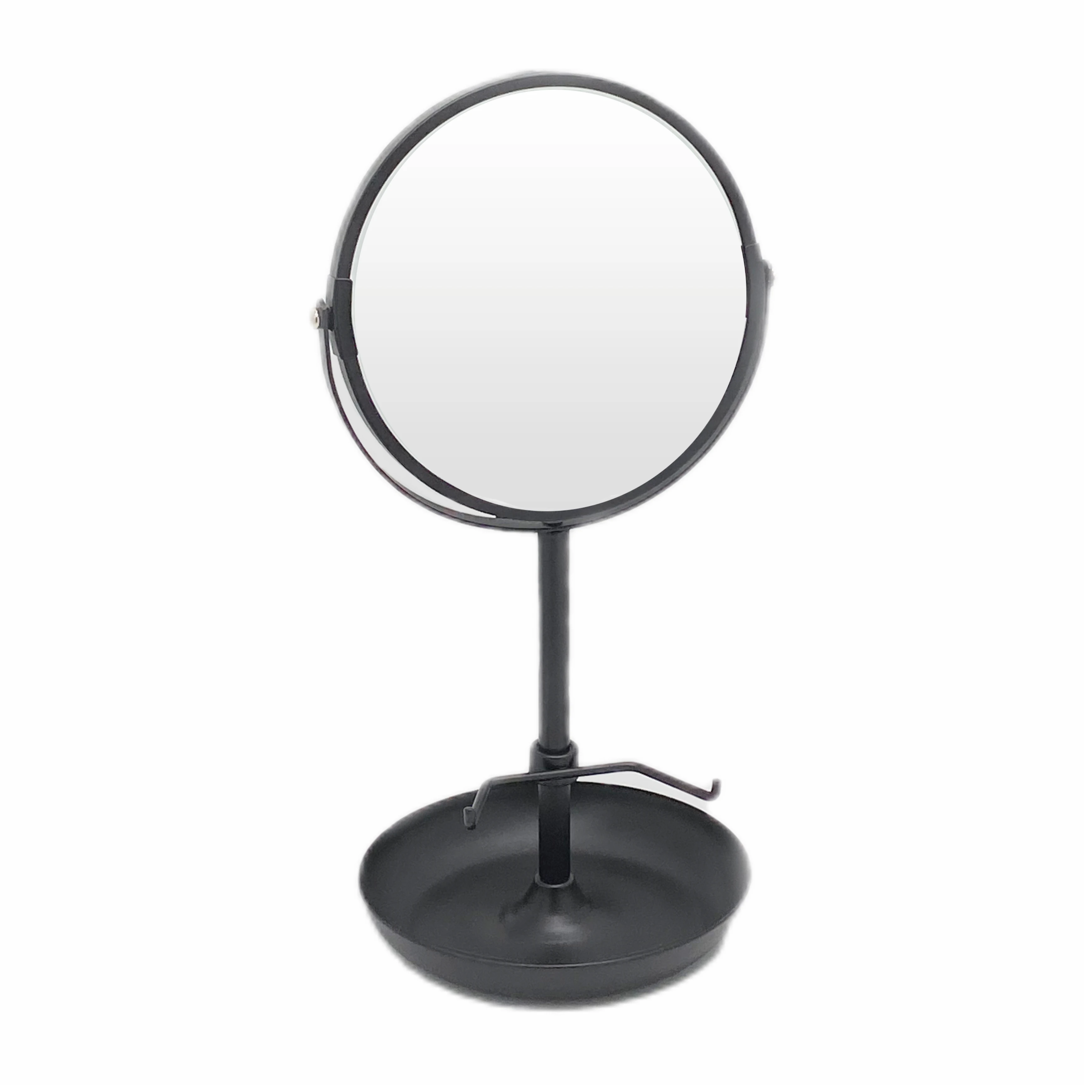 Metal Magnifying Desktop Mirror Makeup Vanity Mirror With Phone Charger Mobile Phone With Face Mirror