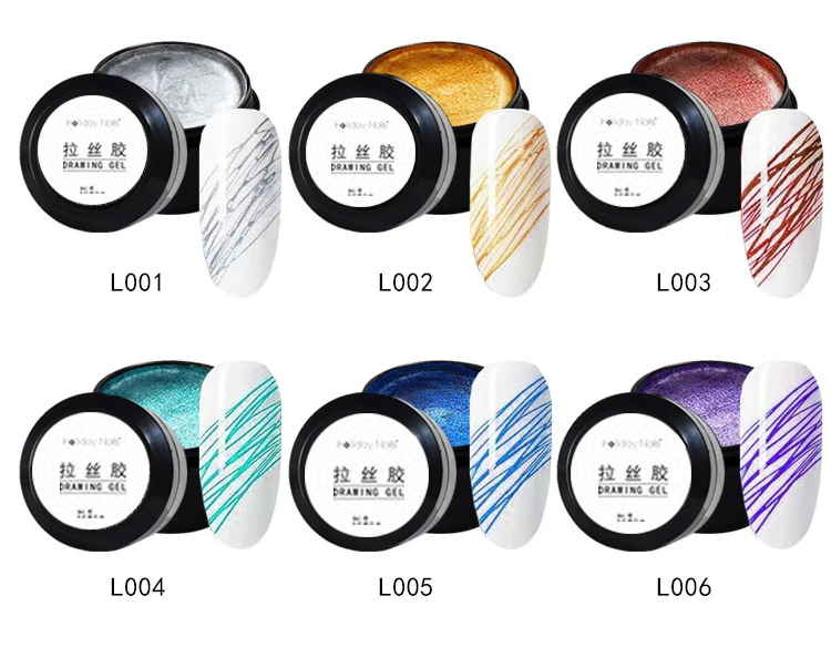 new wholesale nail stretch drawing nail oil glue spider creative painting light therapy DIY factory direct sales