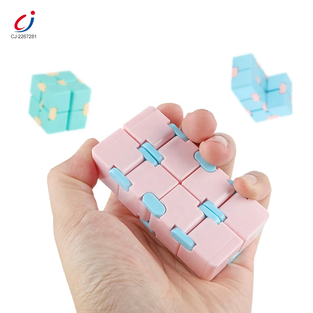 Caja Sorpresa De Figet Toys Anti Stress Anti Bread Magic rainbow Ball Cube Fidget Plastic Decompression Toy Set