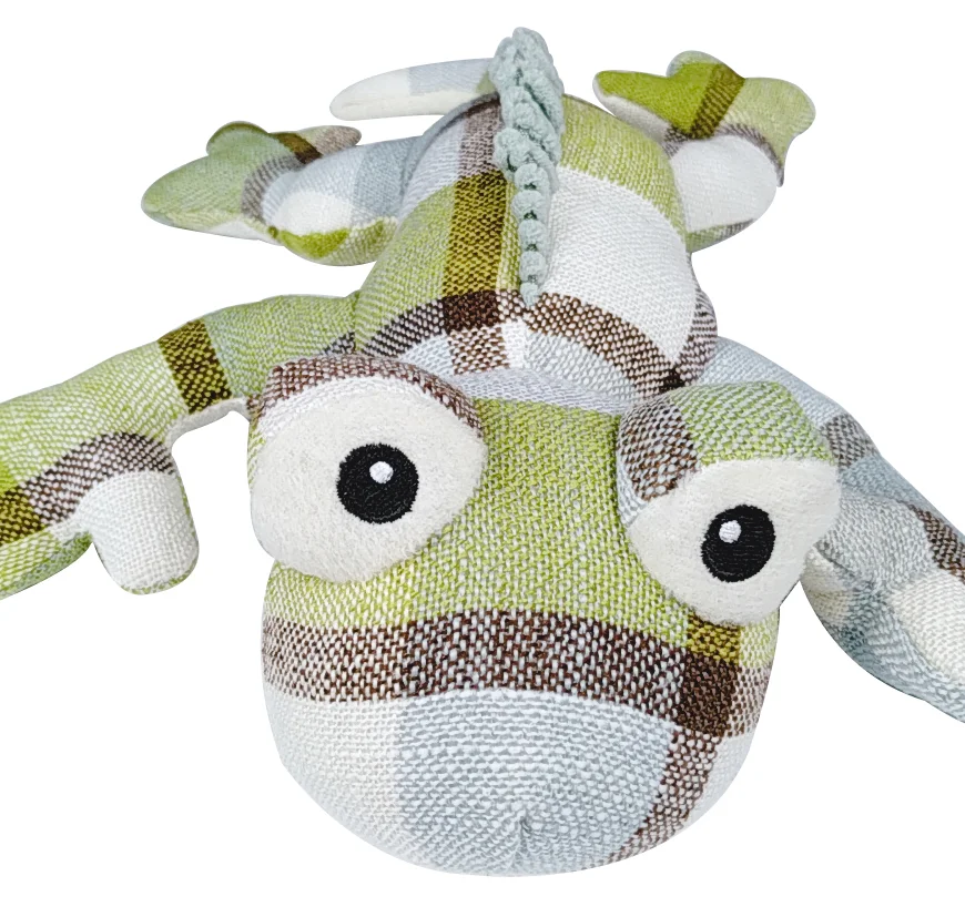Exquisite Design Pet Dog Toy Plush lizard crocodile bite toy in stock fast delivery dog toy