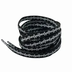 Yrunfeety Custom Shoe Laces Print Fear of God Printed Shoe Laces 8MM custom Printing Shoe Laces 70-160CM for Sneakers