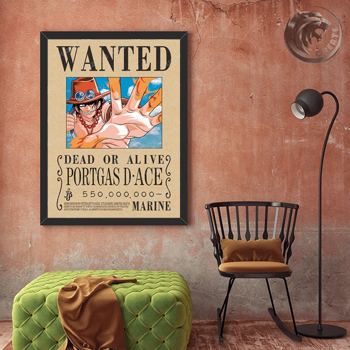 Wholesale One Piece Wanted ACE SABO LUFFY 3D Triple Transition Lenticular Anime Poster  For Promotional Gift