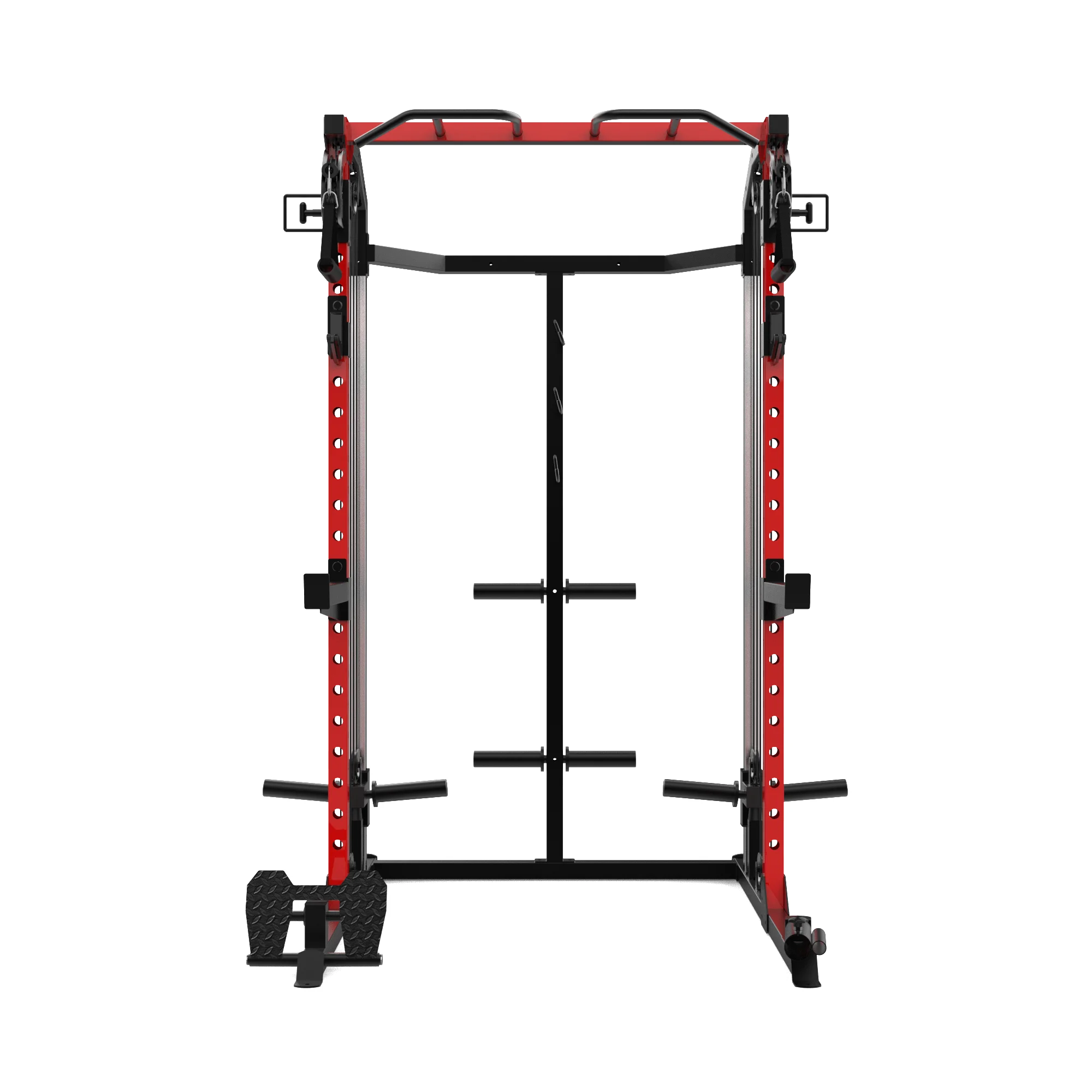 Home Body Building Fitness Equipment Deep Exercise Weight Lifting Platform Multifunctional Power Cage Rack Squat Rack