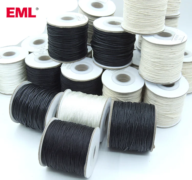 factory wholesale recycled cotton cord braided rope sewing thread 100% polyester with high quality