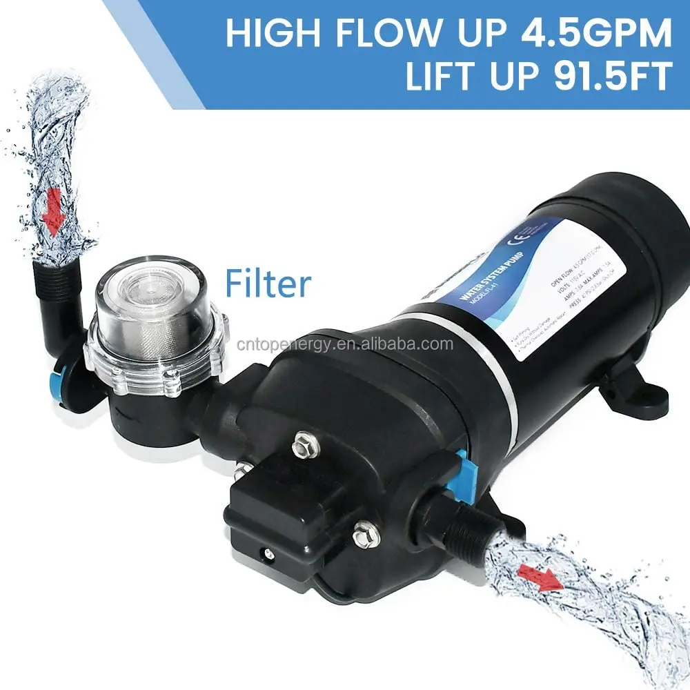 Automotive Industry 12 Volt 220V car washer washing pump kit