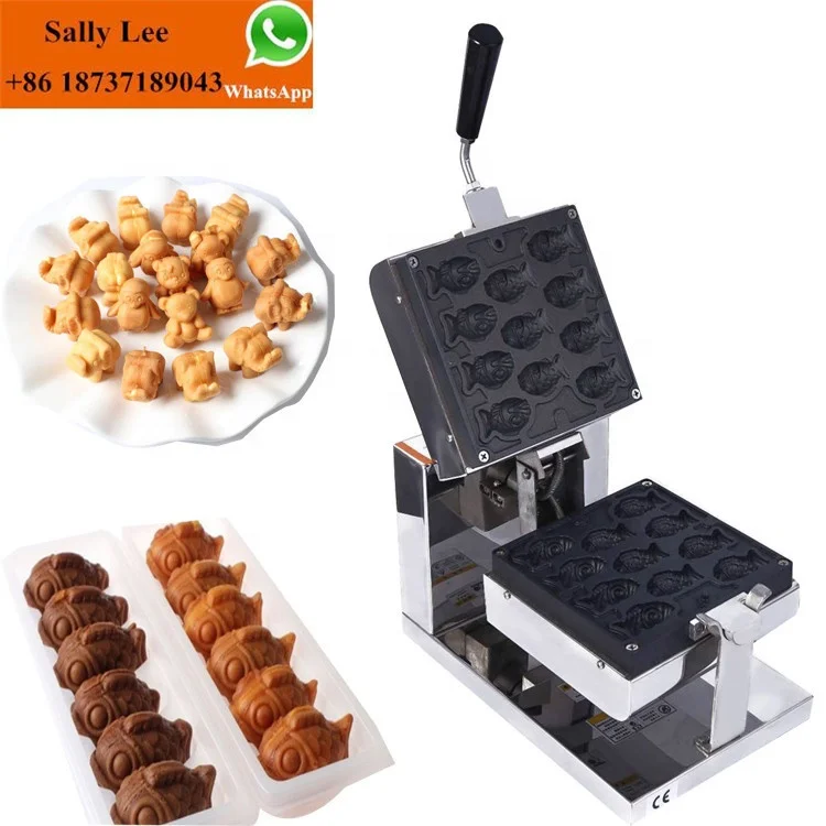 Горячая Распродажа форма разной формы Taiyaki машина для изготовления вафель
