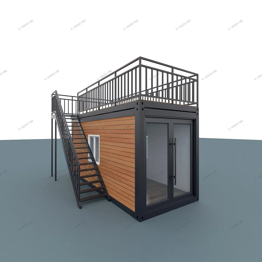 Expandable 20 Foot Folding Assemble Mini portable foldout living 1 Bedroom 2Bedroom Container House For Sale In China
