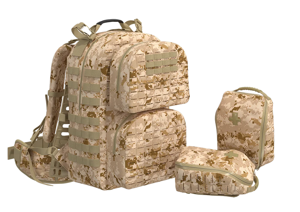 AKMAX Medium Rucksack MOLLE 2 Tactical Backpack Outdoor Camping Hiking  3 Days Assault Pack