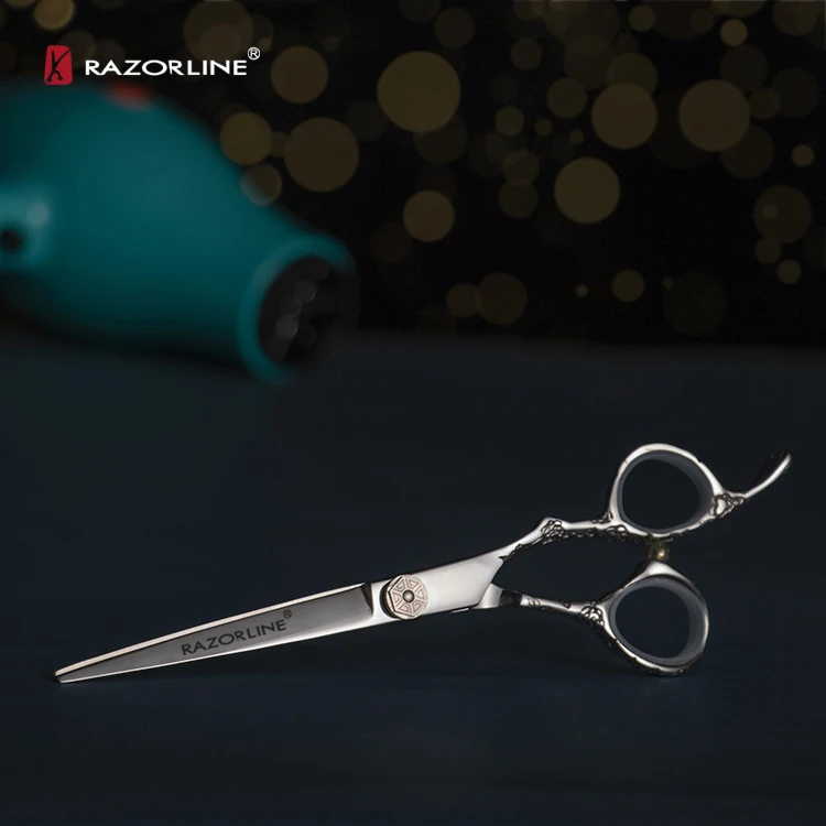 CK15S Парикмахерские ножницы 5 дюймов серебряные для волос Профессиональные