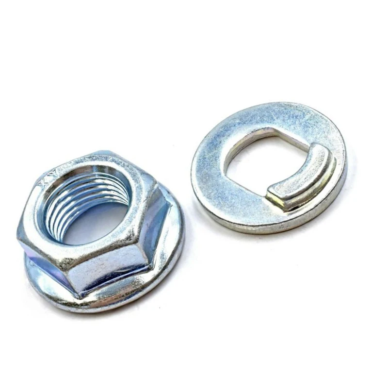 Front Motor Wheel Nut Bolt Screw for M365 1S Pro2 Electric Scooter Steel Silver Nuts Washers Accessories