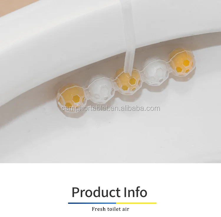 Manufacturer Wholesale WC Cleaner Block Toilet Cleaning Balls Hanging Toilet Rim Block Deodorizer Toilet