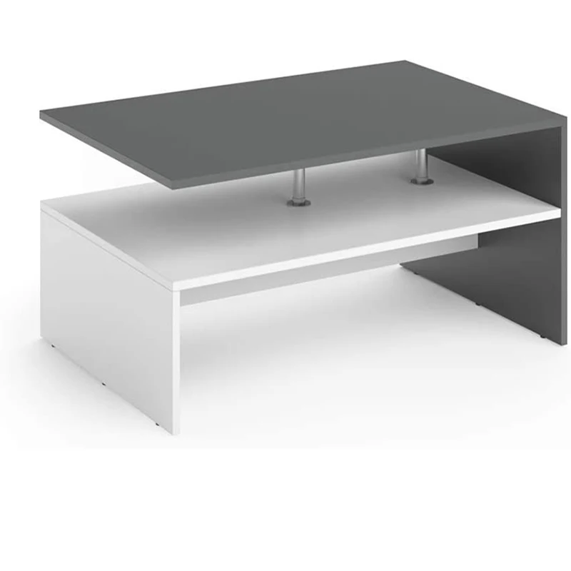 
Coffee table modern nordic design wooden with acrylic or glass material living room furniture 
