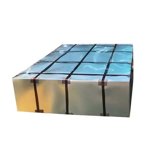 ASTM SPCC SGCC SGLC SECC оцинкованные гофрированные стальные листы большой цинковый узор/небольшой узор оцинкованная