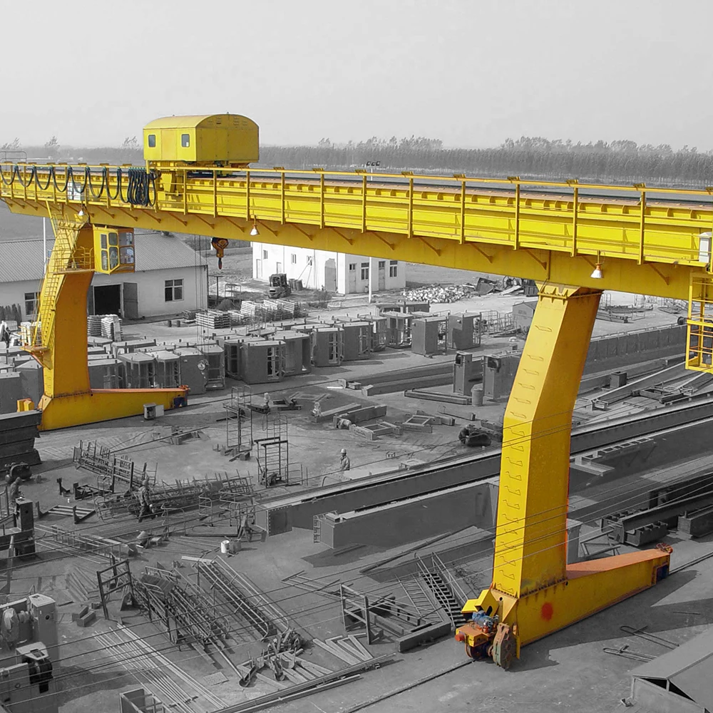 Cheap Price Middle East Weihua Rail Steel Gantry Crane Cranes