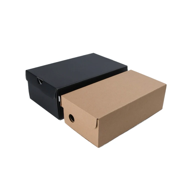 Custom Biodegradable Paper Pulp Boxes Folding Shoe Box Packaging with Custom Logo for Clothes and Shoes