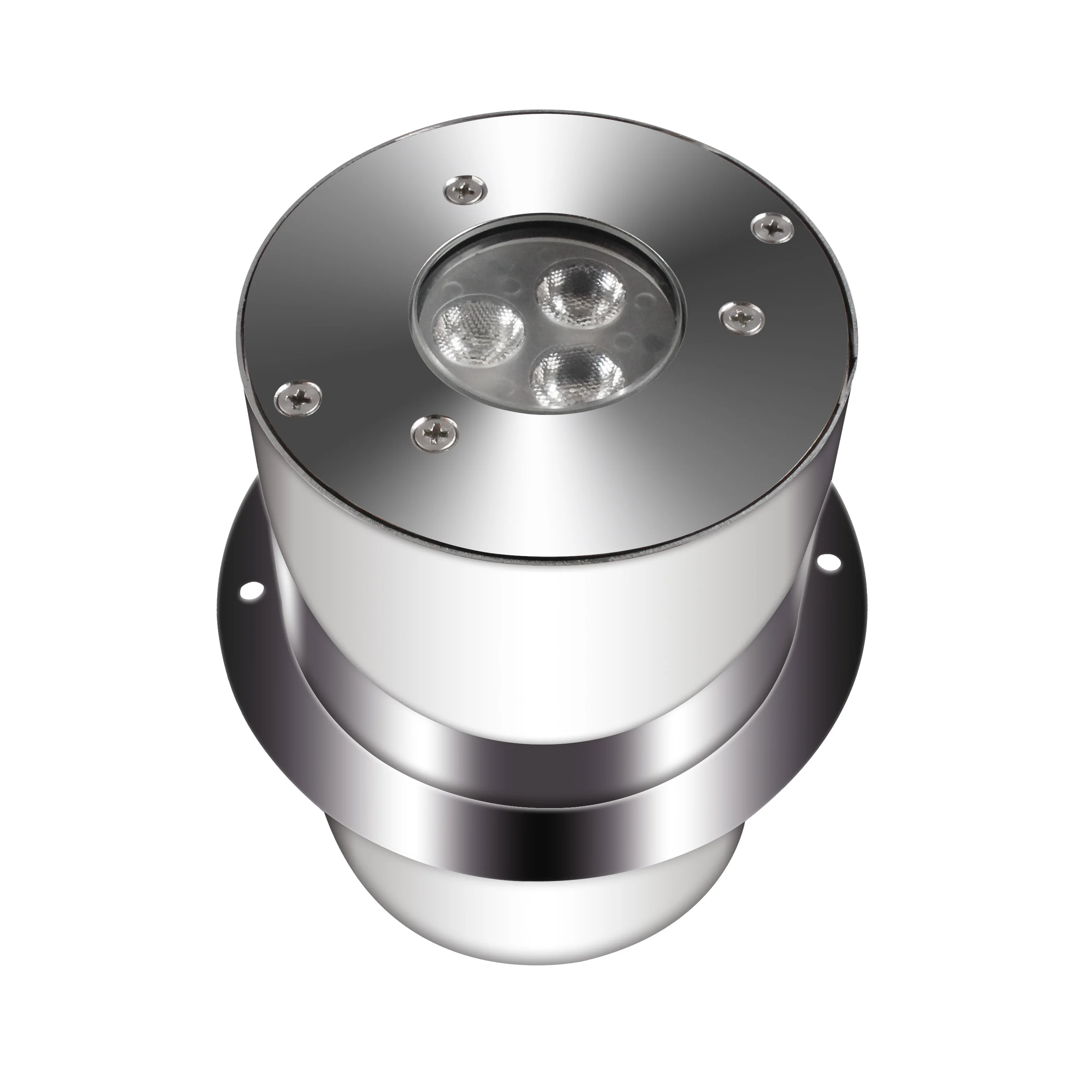 Nichleless ip68 waterproof outdoor stainless steel beam angle rgb inground recessed LED underground lights