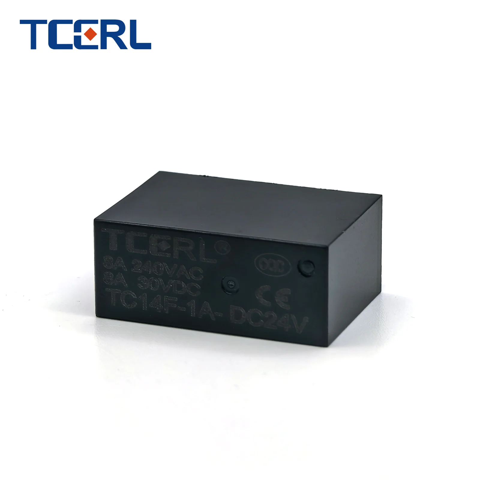 TC14F-1A-DC24V Miniature Electromagnetic Relay 1A 1C Contact 6-Pin 24V SPDT High Power 30A Load Sealed Auto Use 5V 12VDC