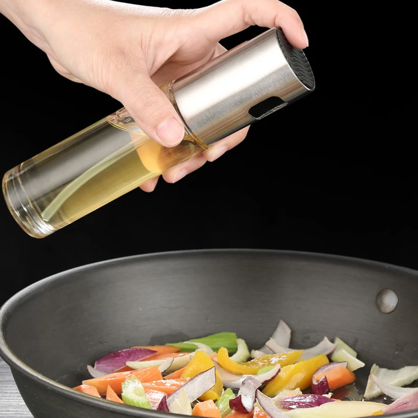 100ml 200ml glass sprayer oil spray bottle for cooking