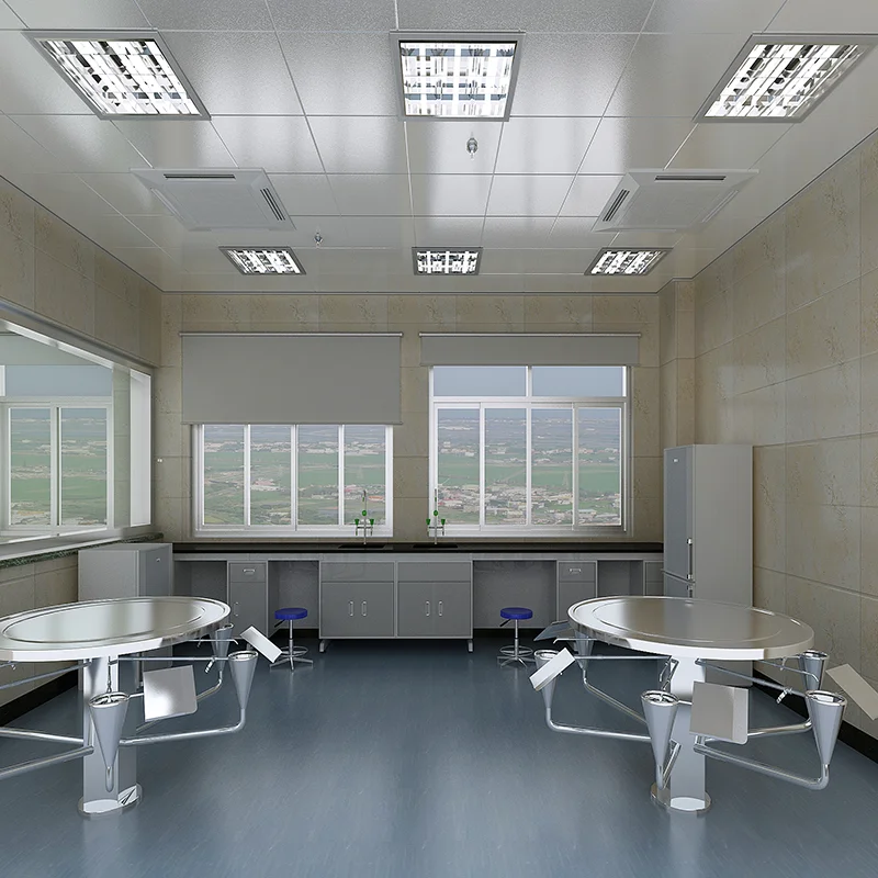 Factory Epoxy Resin Table Top chemical laboratory furniture with sink chemistry table2024