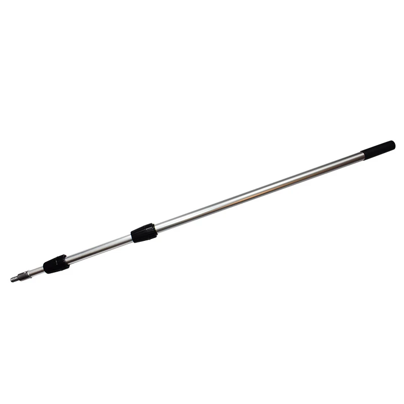 Adjustable Two-Section Iron Super Tab-Lok Extension Pole Telescopic Aluminum Telescoping Pole 8-to-15 Foot for Roller Brush