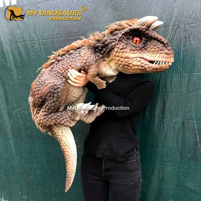 MY DINO DP117 Christmas Gift Dinosaur Hand Puppet Toy