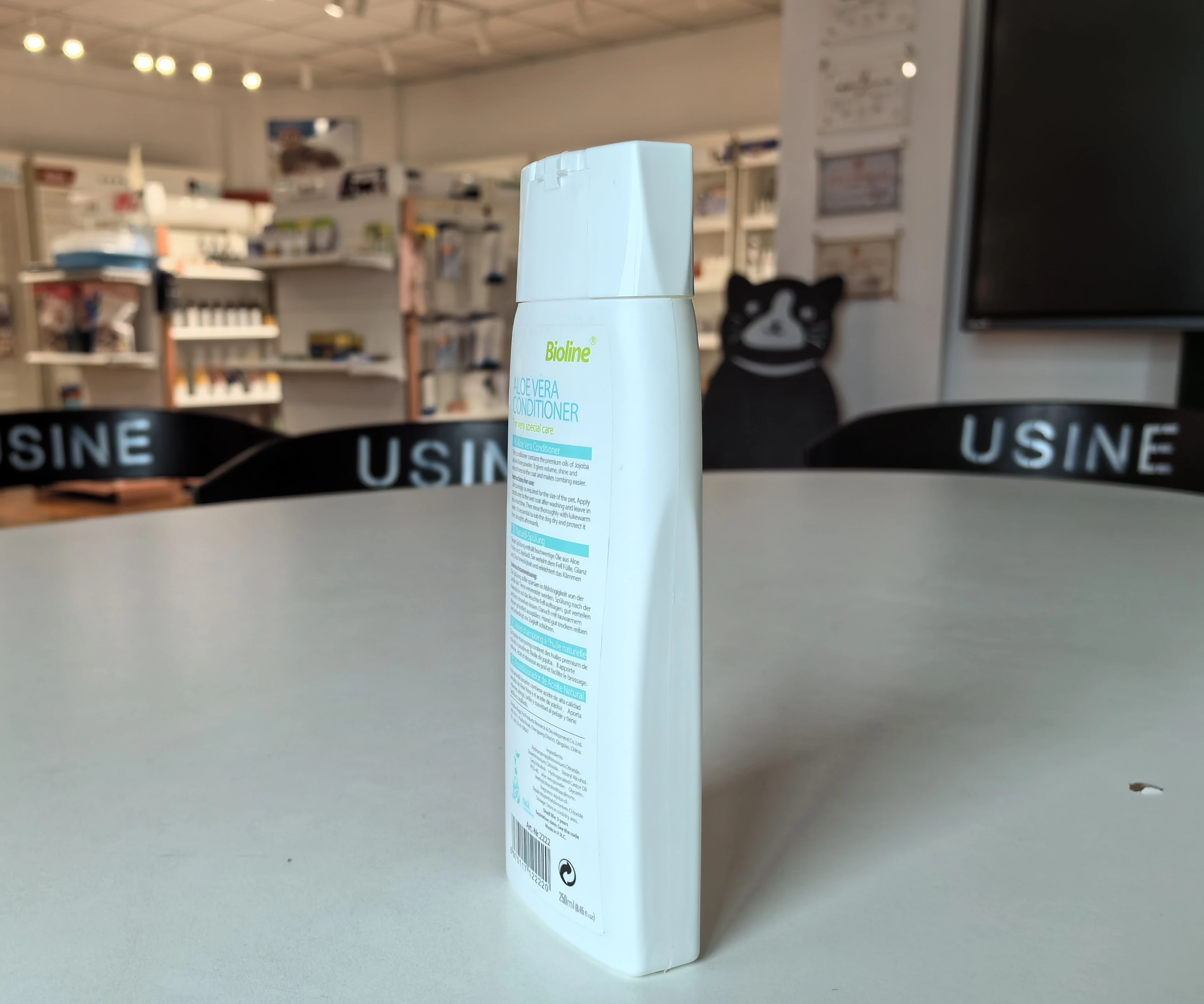 Bioline Non-medicated non-veterinary grooming preparations in the nature of pet shampoo and Aloe Vera conditioner