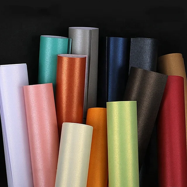 Fu Lam Stock 787*1092mm Double Sided Pearlescent Shimmer Coated Paper Pearl Shiny Craft Wrapping Paper