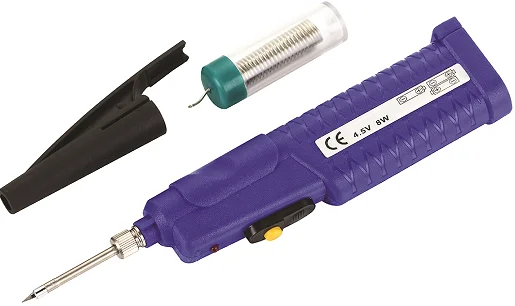Zhongdi Bestseller ZD-20D 8W 4.5V Battery Powered Soldering Iron Portable Solder Iron Compact With Tip Holder