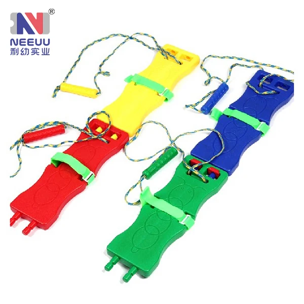 Kindergarten sense integration team training synchronous game shoes sensory toys connectable balance board feet synergy board