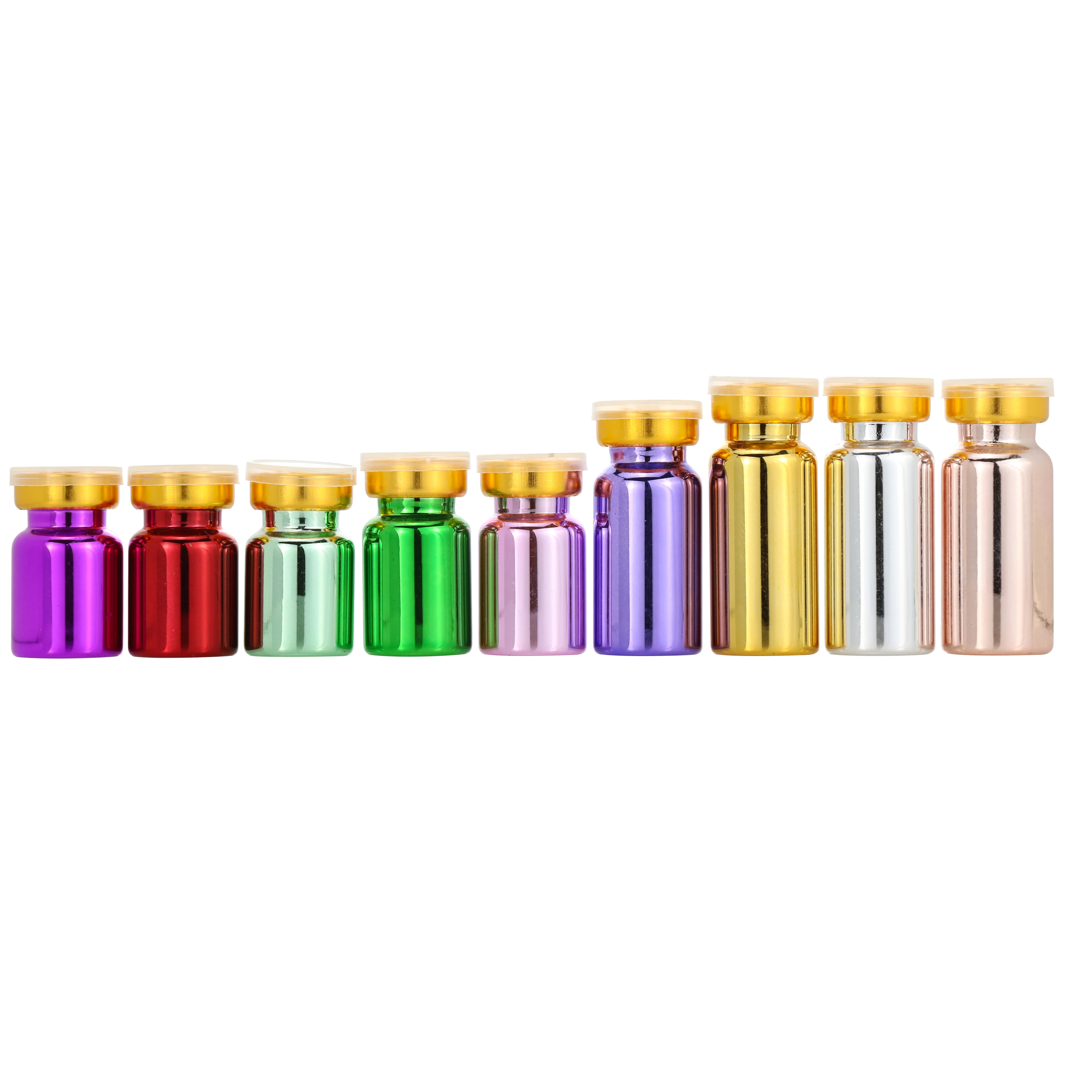 Good quality pharmaceutical medicine packaging tubular glass bottle borosilicate glass vial with rubber stopper