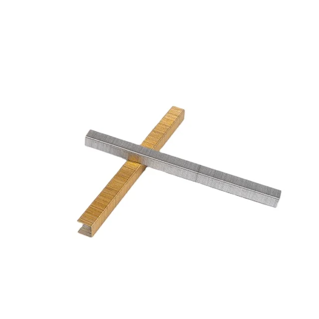 Pneumatic Stapler Pins Top Sales Gauge 22GA  71 series Fastener Furniture Wood Used Staples