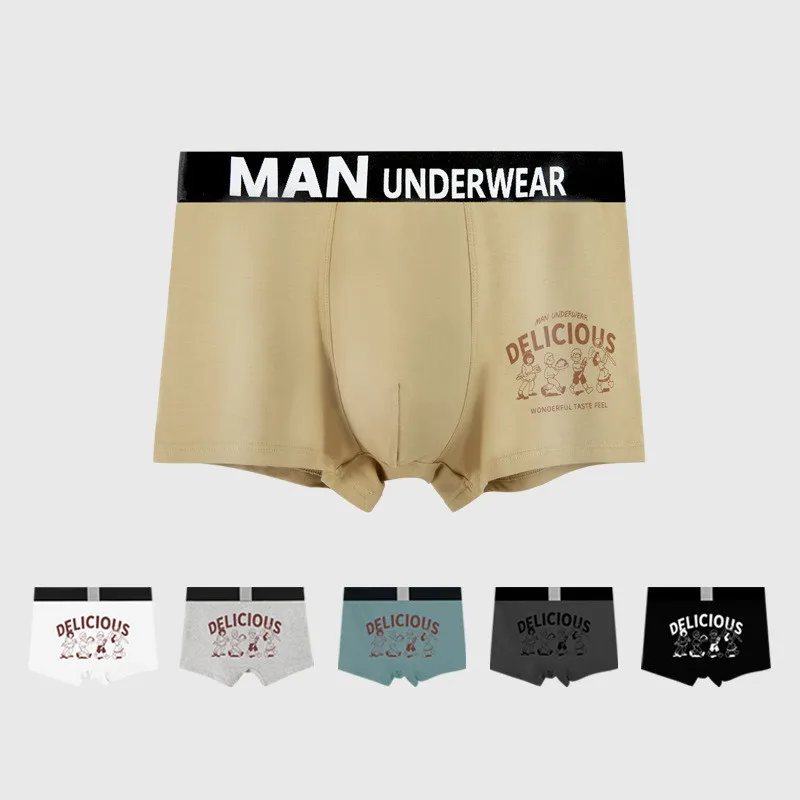 Customization Pure Cotton Mens Underwear Plus Size Panties Boxer Manufacturers Mens Underwear Boxer Shorts Men Underwear