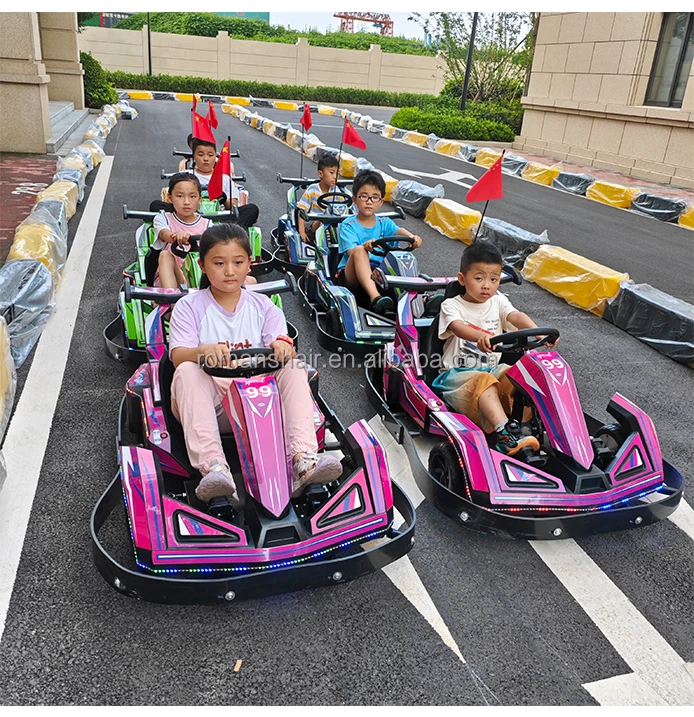 2024 Hot Selling Outdoor Indoor Electric Karting Car 24v Racing Go Kart For Children Use