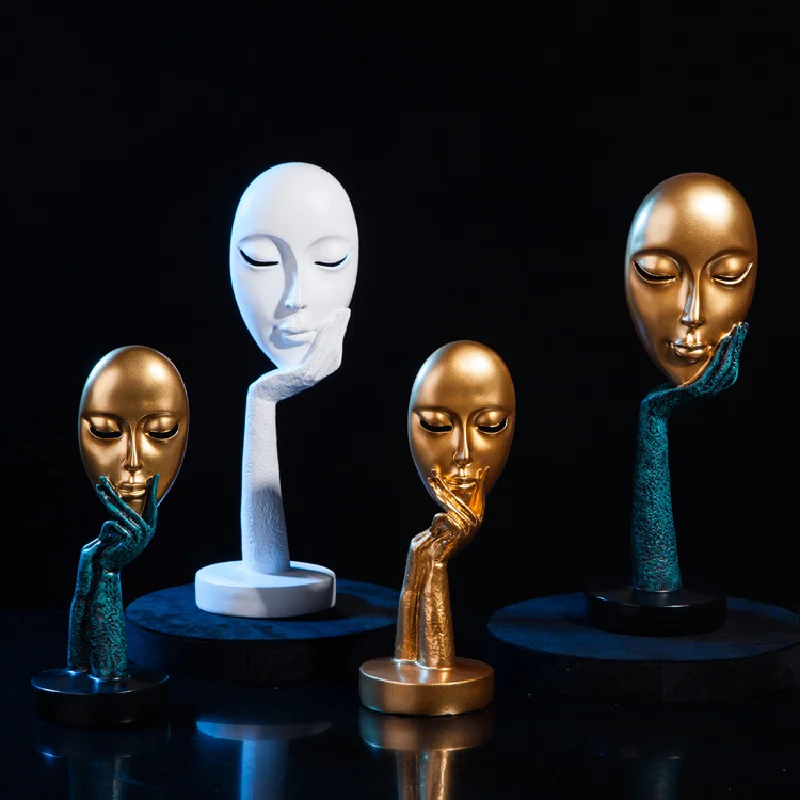 European-style creative modern decorative objects resin decoration crafts decorative objects for house