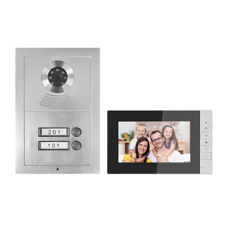 2022 Support Tf Card Smart Wireless Home Visual Wifi Video Door Phone For 20 Apartments With Low Price